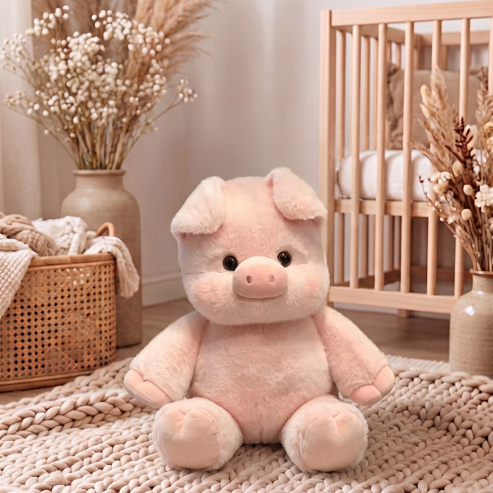 Gaston 🐷 — Peluche Cochon à Adopter