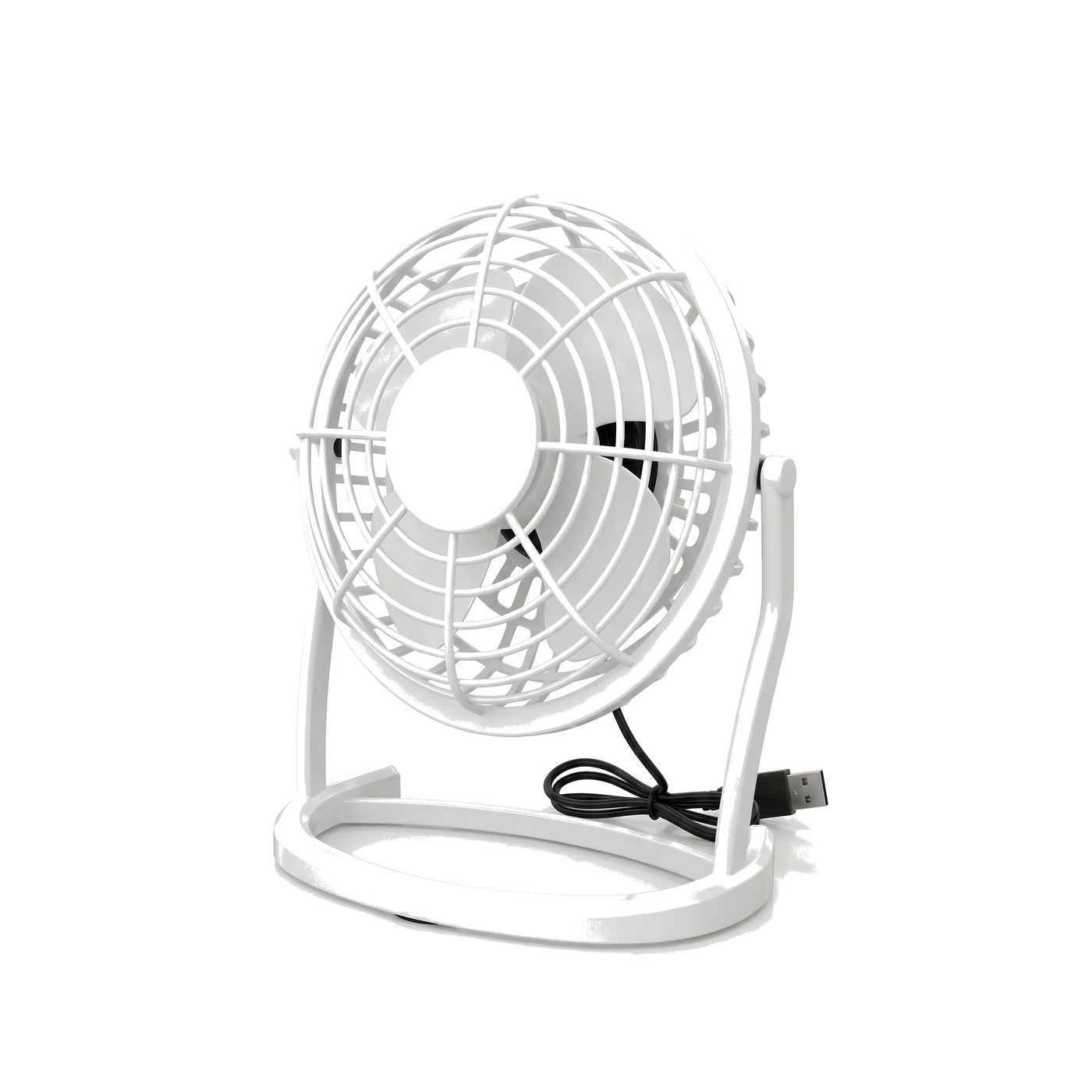 Ventilateur USB de Bureau — Blanc